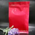 Flat Bottom Pouches With Clear Window